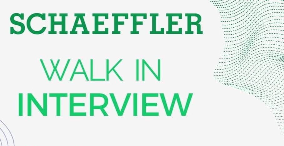 Schaeffler India Limited Walk In Interview 2023