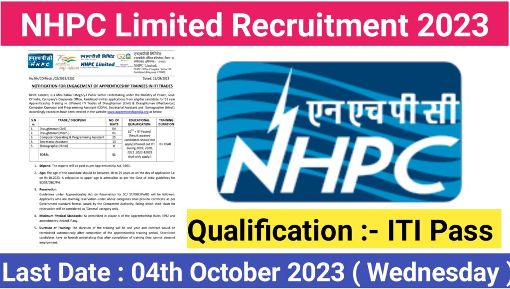 NHPC JE RECRUITMENT RELEASED FOR CIVIL ,ELECTRICAL,MECHNICAL ENGINEERS 2022  || FULL DETAILS || - YouTube