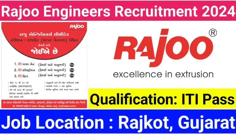 Rajoo Engineers Recruitment 2024