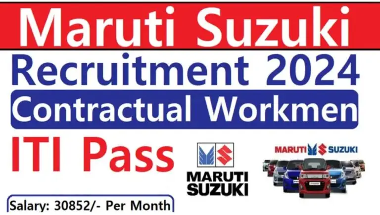 Maruti Suzuki CW Campus Placement 2024