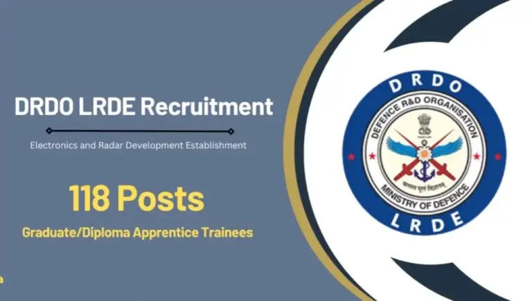 DRDO LRDE Recruitment 2024