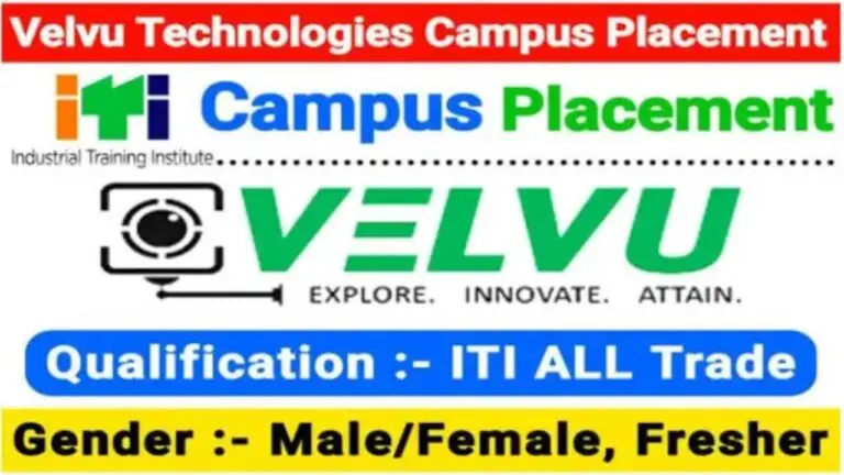 Velvu Technologies Campus Placement 2024