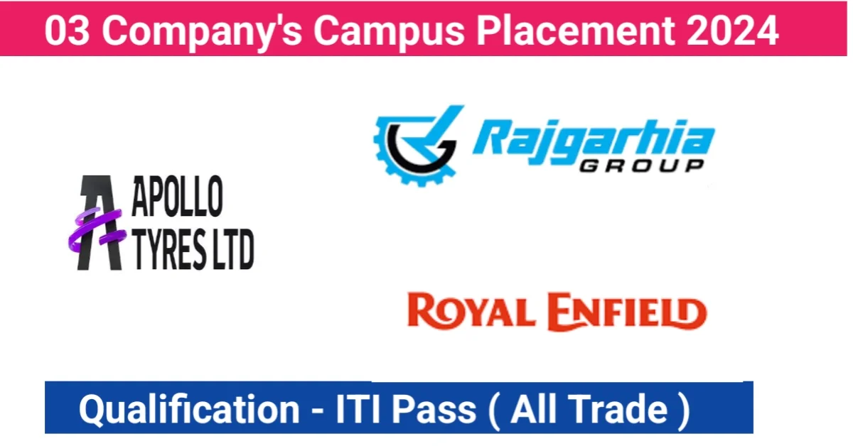 Apollo Tyres Ltd & 02 Other Company’s Campus Placement 2024