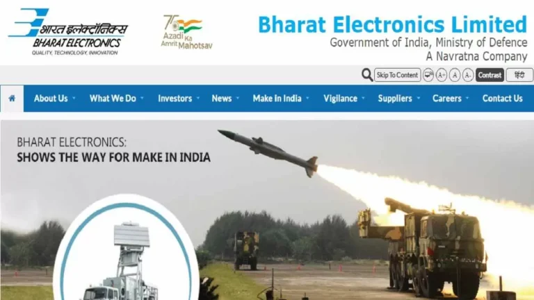 Bharat Electronics Ltd Recruitment 2024