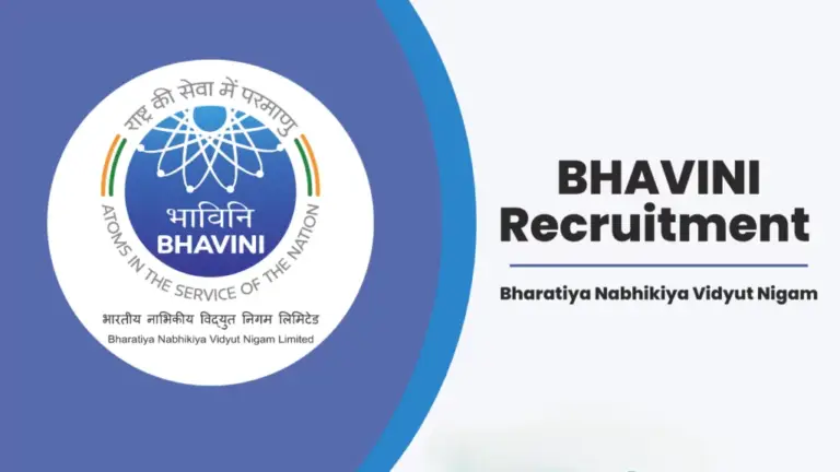 BHAVINI Recruitment 2024