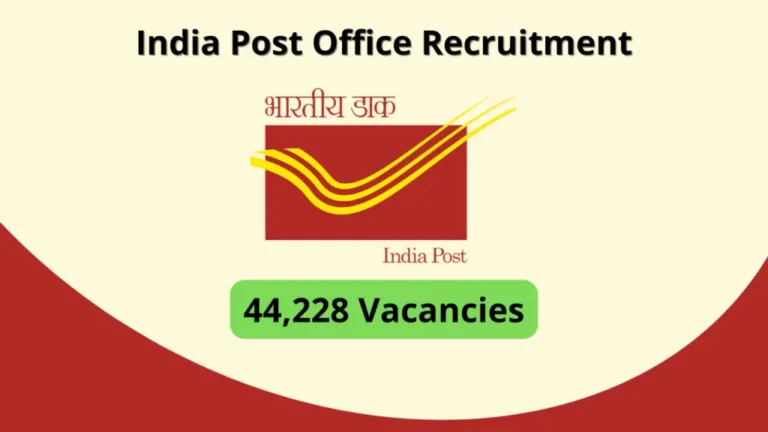 India Post Office Recruitment 2024