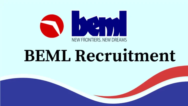 BEML Limited Recruitment 2024