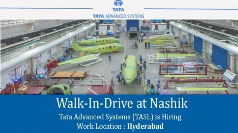 Tata Advanced Systems Walk In Interview 2024