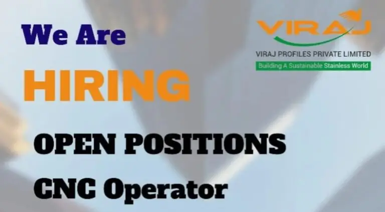 Viraj Profiles Limited Recruitment 2024