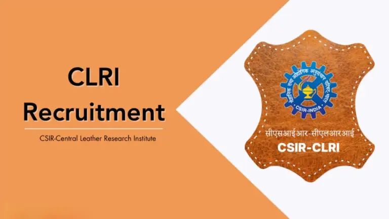 CLRI Recruitment 2024