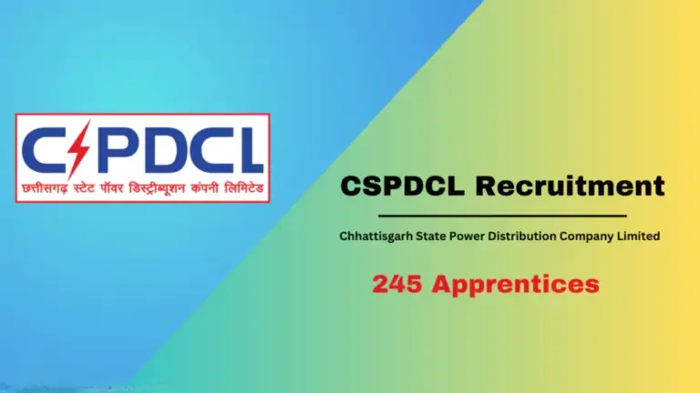 CSPDCL Recruitment 2024