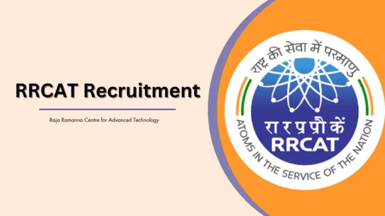 RRCAT Recruitment 2024