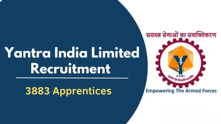 Yantra India Limited Apprentice Recruitment 2024