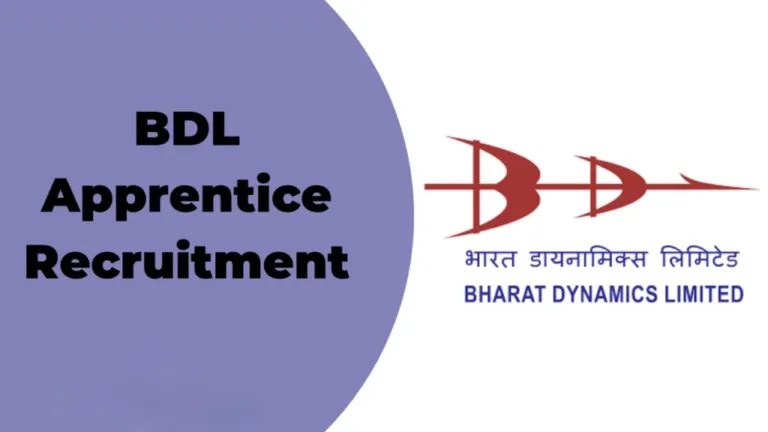 BDL Apprentice Recruitment 2024