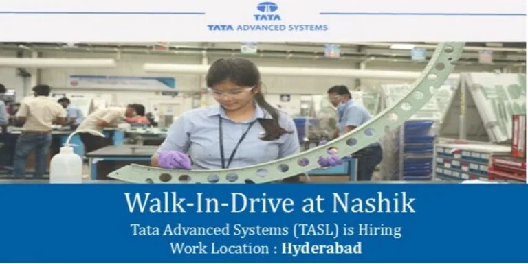 Tata Advanced Systems Walk In Interview 2024