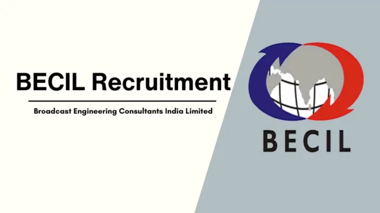 BECIL Recruitment 2024