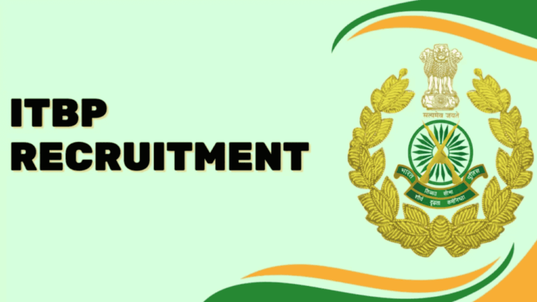 ITBP Recruitment 2025