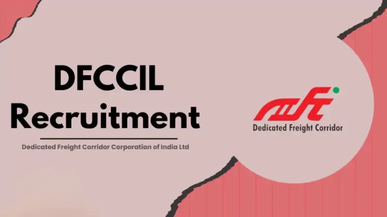 DFCCIL Recruitment 2025 |