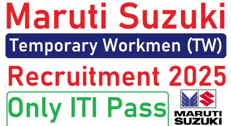 Maruti Suzuki Ltd TW Campus Placement 2025